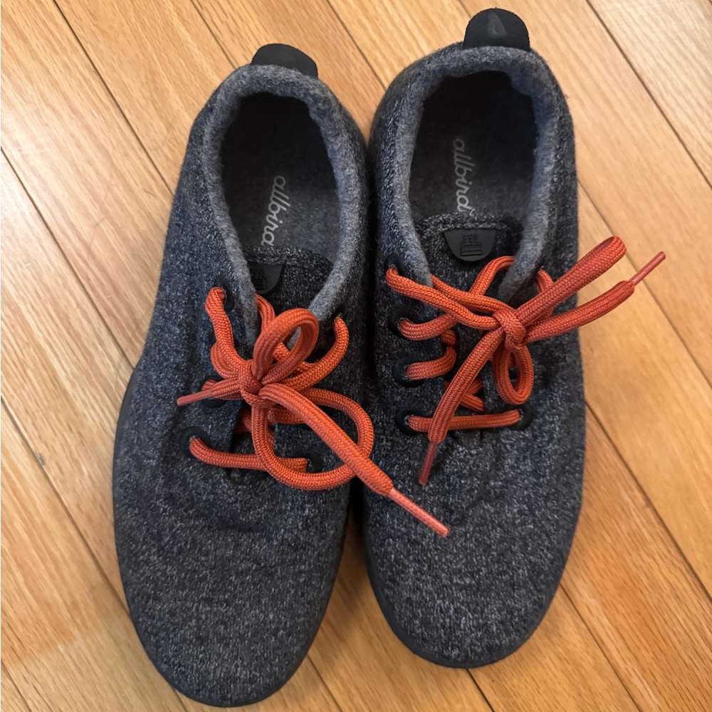 Allbirds wool shoes sneakers size 8 grey